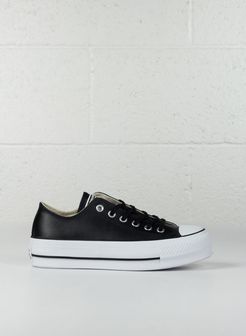 SCARPA CHUCK TAYLOR ALL STAR LIFT CLEAN LEATHER LOW TOP