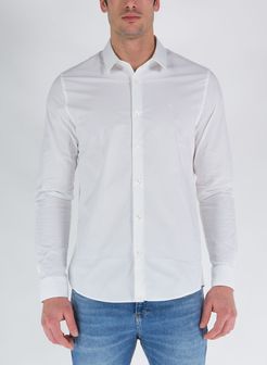 CAMICIA STRETCH A MANICHE LUNGHE