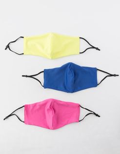 Neon 3 Pack Fashion Face Masks