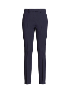 Pantaloni Sartoriali, Donna, Blu Navy