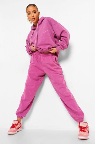 Ofcl Studio Overdyed Marl Tracksuit - Pink - S