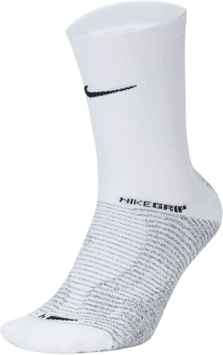 Calze da calcio NikeGrip Strike di media lunghezza - Bianco