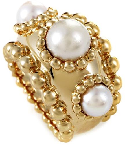 Chanel 18K Pearl Ring