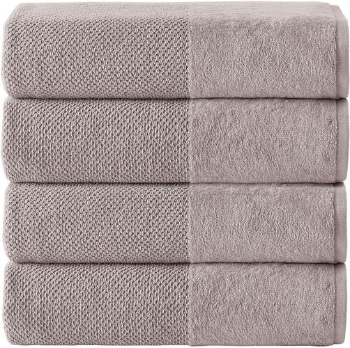 Enchante Home Set of 4 Incanto Turkish Cotton Bath Towels
