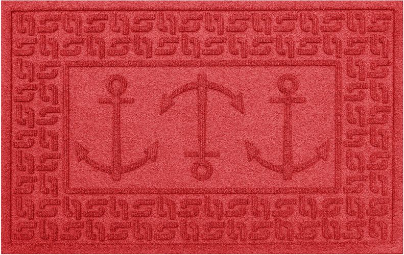 Bungalow Flooring Aqua Shield Ship's Anchor Doormat