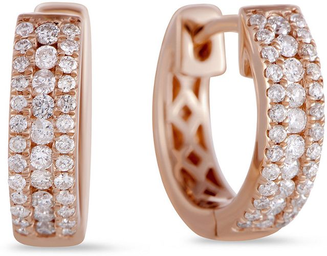 TODAYS FIX 14K 0.35 ct. tw. Diamond Hoops