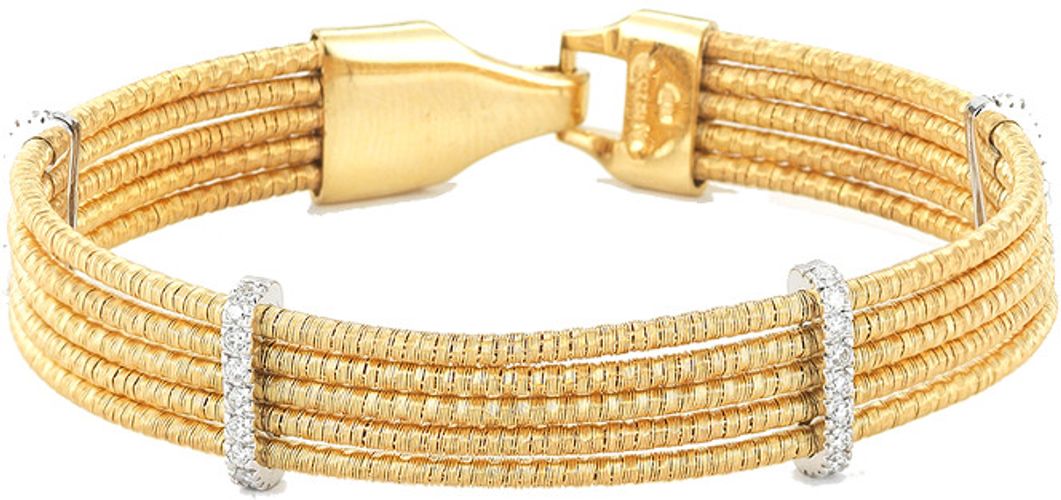 I. Reiss 14K 0.54 ct. tw. Diamond Mesh Bracelet