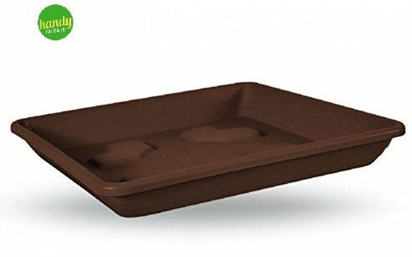 Sottovaso Quadrato Terracotta 36X36 Cm.