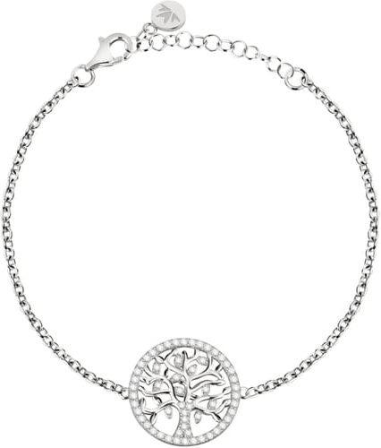 Bracciale Donna Collezione Albero della vita Cristalli Argento 925‰
