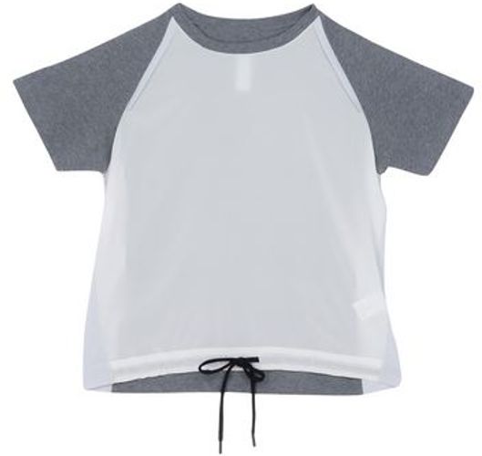 Donna T-shirt Grigio chiaro XS 94% Seta 6% Elastan Cotone