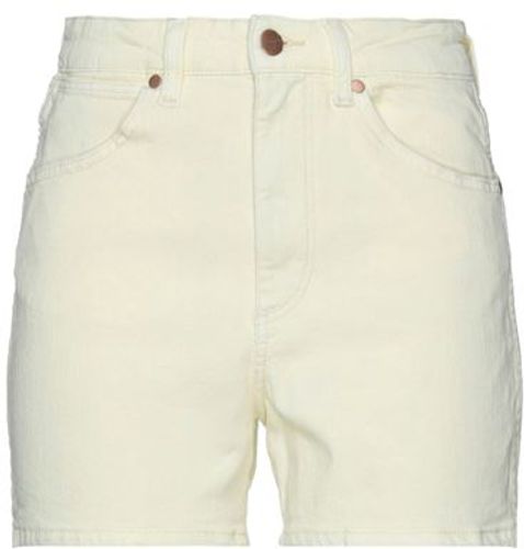 Donna Shorts jeans Giallo chiaro 26 99% Cotone 1% Elastan