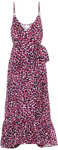 Exclusive to Mytheresa â Leopard-print silk midi dress