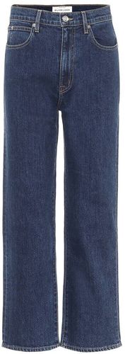London high-rise cropped jeans