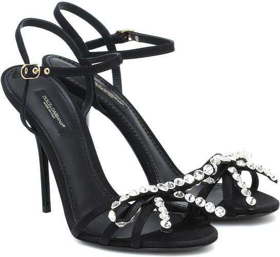 Crystal-embellished sandals