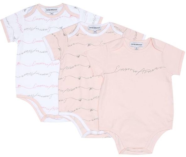 Set of 3 cotton bodysuits