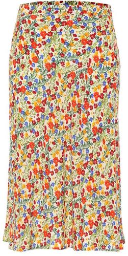 Aila floral midi skirt