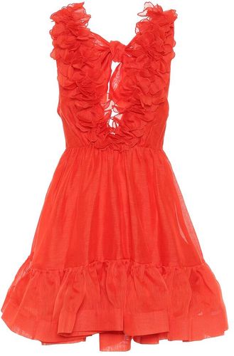 Lovestruck broderie-anglaise minidress