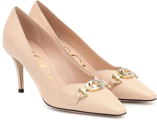Zumi leather pumps