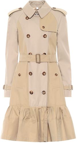 Clayhall cotton gabardine trench coat
