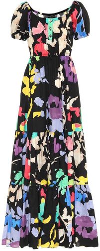 Bardot floral poplin maxi dress