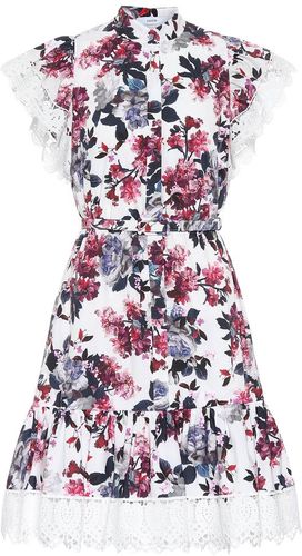 Lalique floral cotton minidress