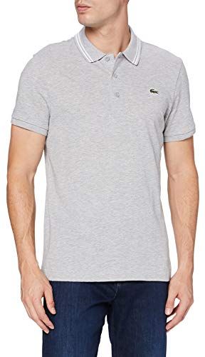 Sport YH1482 Polo, Argent Chine/Blanc, S Uomo