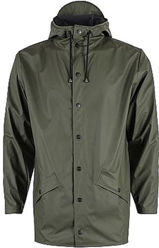 Waterproof Jacket, Impermeabile Uomo, Verde, M/L