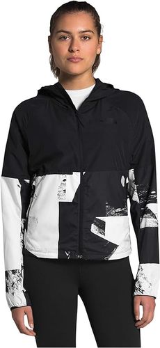 Novelty Flyweight Hoodie (TNF Black Drop City Print/TNF Black) Women's Coat