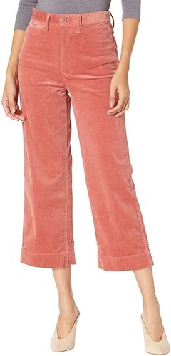 Slim Emmett Wide-Leg Pants in Corduroy (Rose Dust) Women's Casual Pants