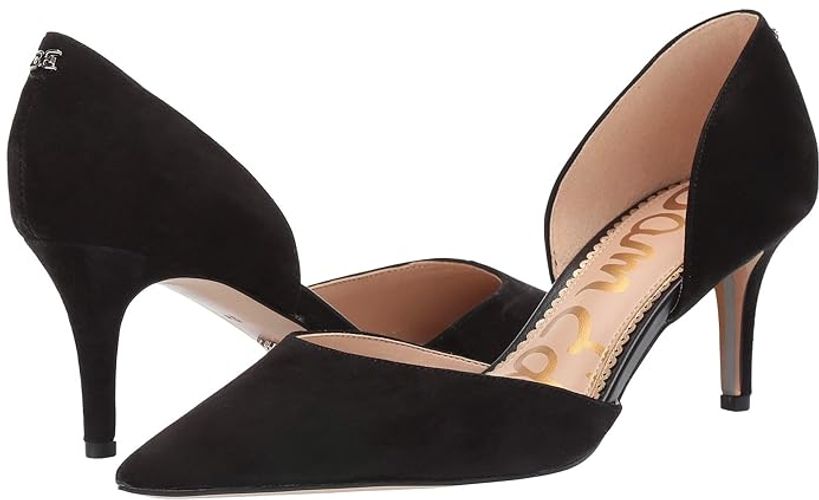Jaina (Black Suede Leather) Women's Shoes