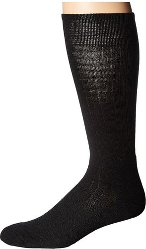 New Classic Rib (Black) Men's Crew Cut Socks Shoes