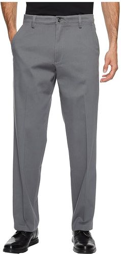 Easy Khaki D2 Straight Fit Trousers (Burma Grey) Men's Clothing