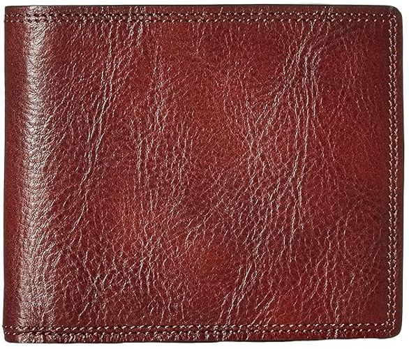 Dolce Collection - Credit Wallet w/ I.D. Passcase (Dark Brown) Wallet Handbags
