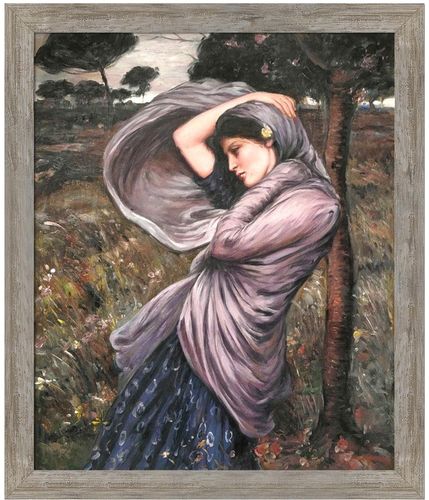Overstock Art Boreas - Framed Oil reproduction of an original painting by John William Waterhouse at Nordstrom Rack