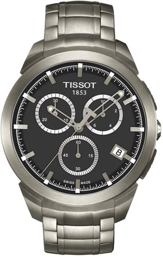 Tissot Men's Titanium Chronograph Bracelet Watch, 43mm at Nordstrom Rack