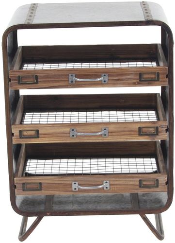 Willow Row Brown/Gray Tray Chest at Nordstrom Rack
