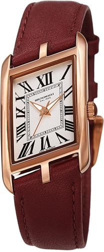 Bruno Magli Women's Sofia 1421 Asymmetrical Case Leather Strap Watch, 24mm at Nordstrom Rack
