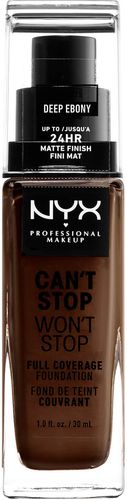 Can't Stop Won't Stop fondotinta 24 ore (varie tonalità) - Deep Ebony