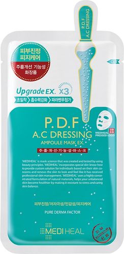 P.D.F AC-Dressing Ampoule Mask EX.(PL) Maschera Elimina Acne MEDIHEAL