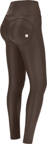 Pantaloni push up WR.UP® similpelle vita alta
