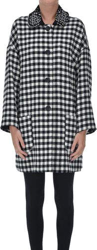 Cappotto stampa check