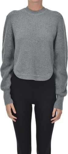 Pullover cropped a costine