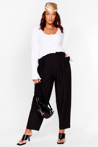 Dance to the Pleat Plus Tapered Pants - Black
