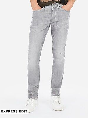 Slim Gray Hyper Stretch Jeans