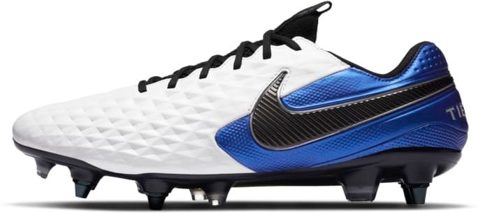 Scarpa da calcio per terreni morbidi Nike Tiempo Legend 8 Elite SG-PRO Anti-Clog Traction - Bianco