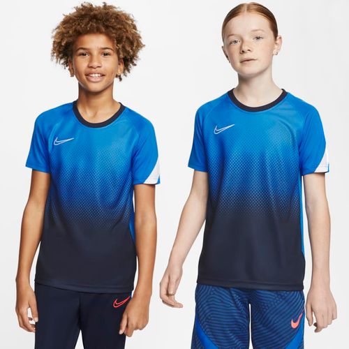 Maglia da calcio a manica corta Nike Dri-FIT Academy - Ragazzi - Blu