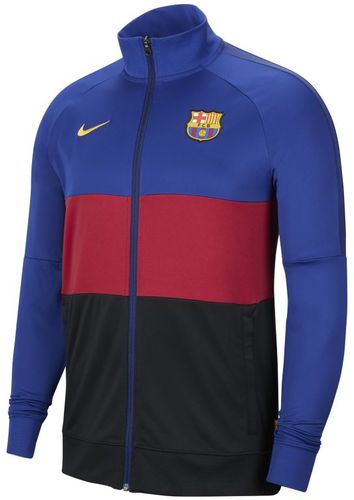 Track jacket da calcio FC Barcelona - Uomo - Blu