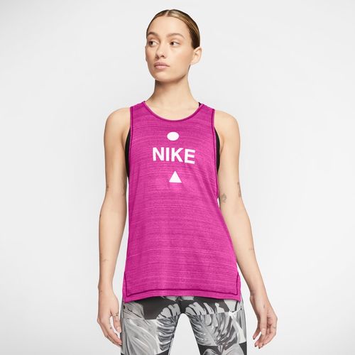 Canotta da running Nike Icon Clash - Donna - Rosa