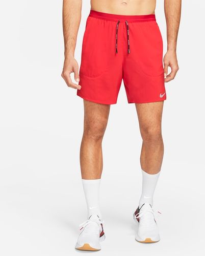 Shorts da running con slip Nike Flex Stride - Uomo - Rosso