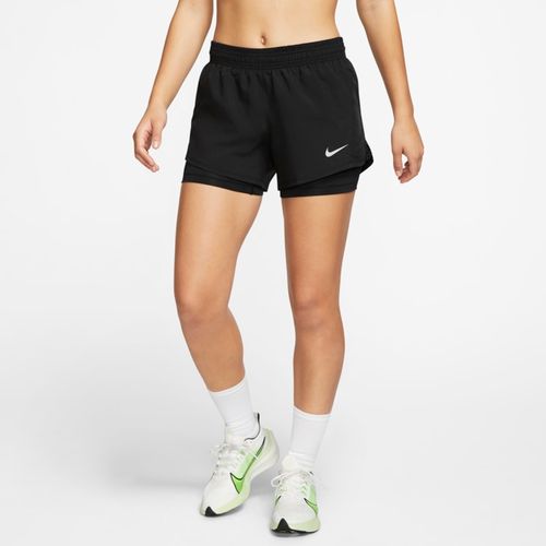 Shorts da running 2-in-1 Nike 10K - Donna - Nero